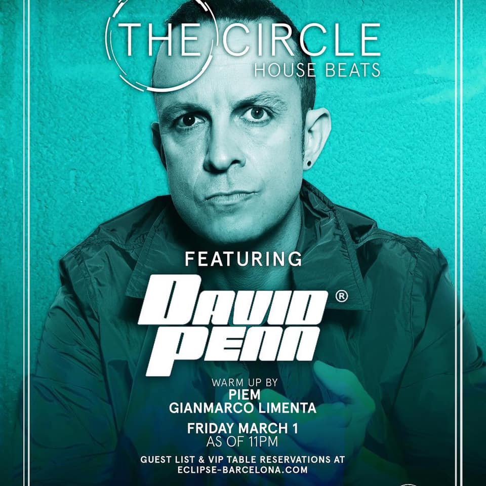 Gianmarco Limenta warm up feat David Penn at The Circle House of Beats
